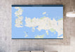 Westeros & Essos (2nd edition) - Google Maps - Poster - Posters at Mongolife