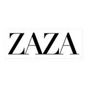 "Zaza" vinyl sticker, parody, weed